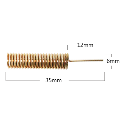Helical Spring Screw Antenna 315MHz Direct Weldment Wholesale 