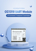 433Mhz Wireless Transparent SoC Transceiver Module TI CC1310 Chip