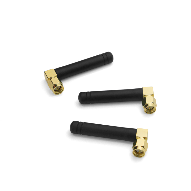 868MHz Right Angle Rubber Rod Antenna with SMA Connetcor